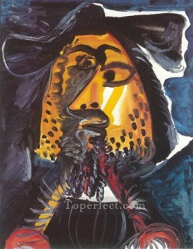  jefe Obras - Cabeza de hombre 94 1971 Pablo Picasso